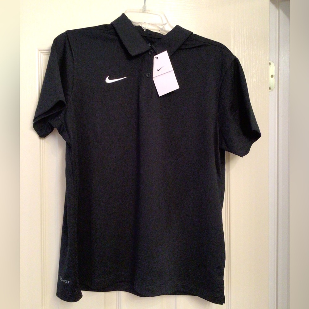 Women’s Nike Black Polo Shirt Athletic Performance